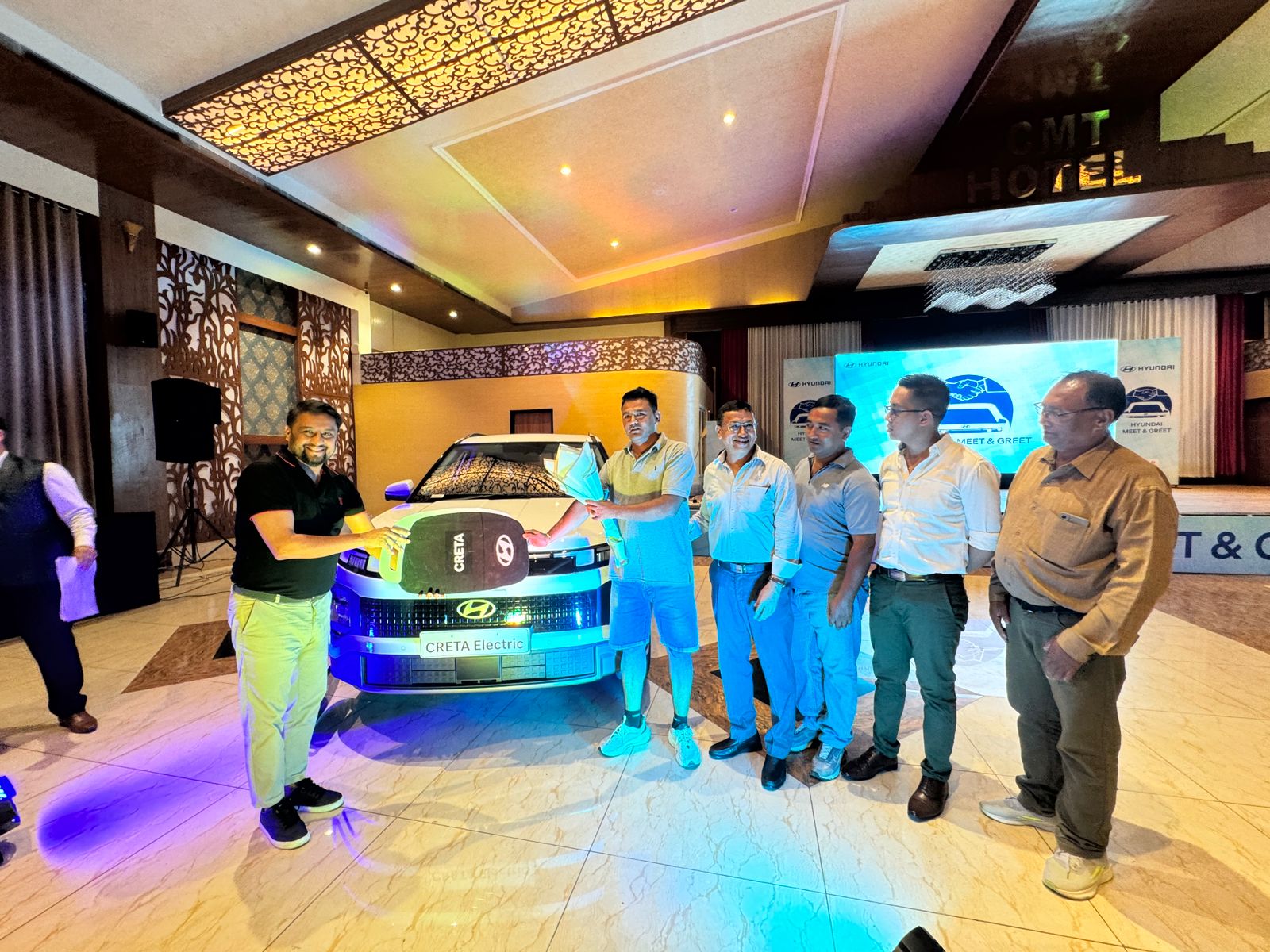Hyundai Nepal Launches Creta EV with Meet & Greet Event in Bharatpur, Chitwan – 5 Creta EV Delivered at the Event