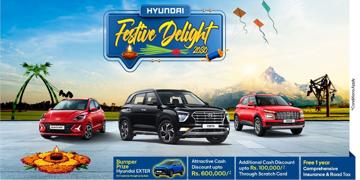 Hyundai Exter Unveiled as Bumper Prize under Festive Delight 2080