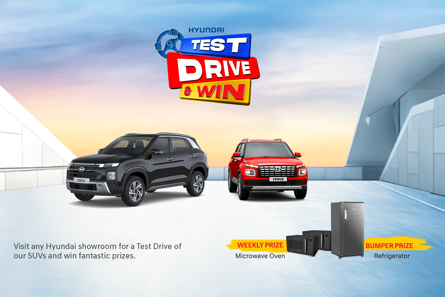 Hyundai Test Drive and Win